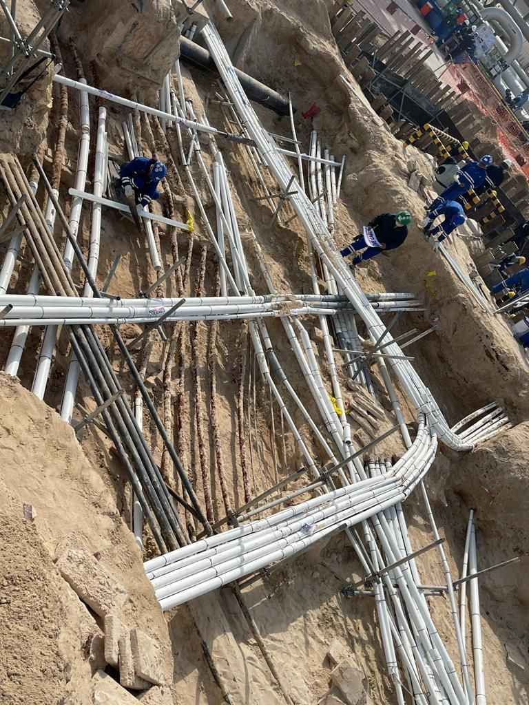 Construction of Substation and Laying of Power Cables for SEC Power Supply to KJO